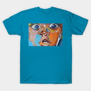 Abstract Expressionist Baby Face 408 T-Shirt